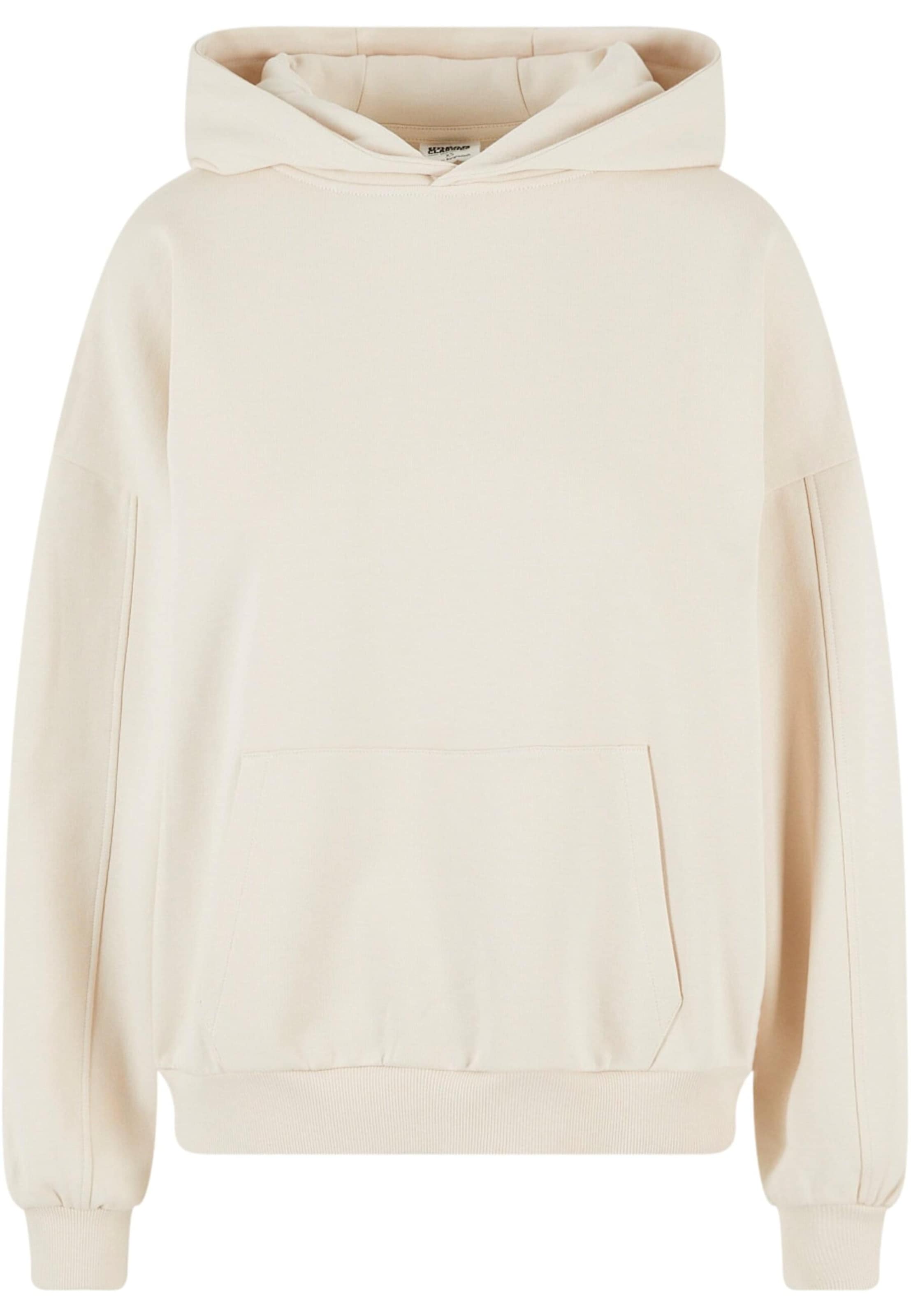 Sweat-shirt Urban Classics en beige : devant