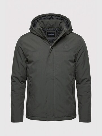 Veste d’hiver KOROSHI en vert : devant