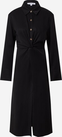 EDITED Shirt Dress 'Florentine' in Black: front