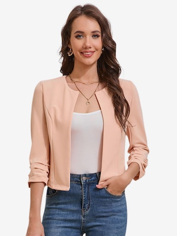Yesfashion Marynarka w kolorze pomarańczowy: przód
