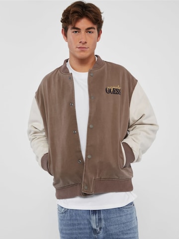 GUESS Between-Season Jacket in Beige: front