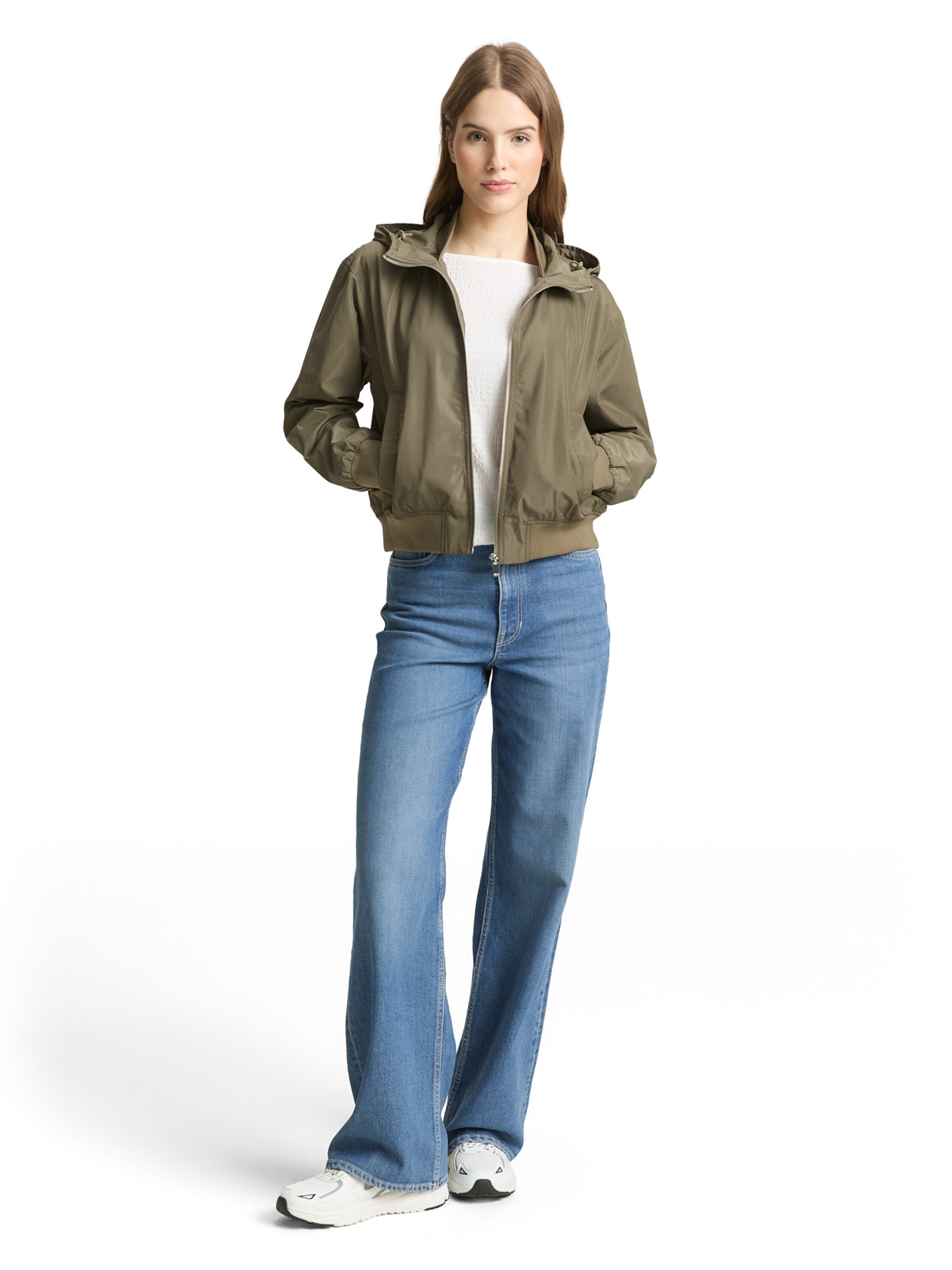 Veste mi-saison TOM TAILOR DENIM en vert