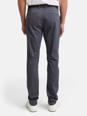 TOM TAILOR Slim fit Chino trousers 'Travis' in Grey