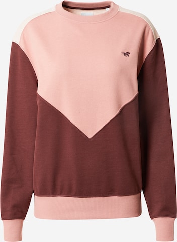 MUSTANG Sweatshirt 'Bea' i pink: forside