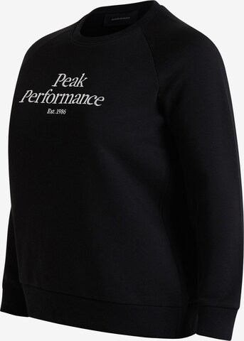 Sweat-shirt PEAK PERFORMANCE en noir