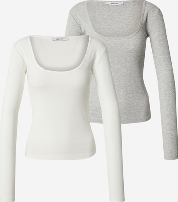 ABOUT YOU Shirt 'Liane' in Grau: Vorderseite