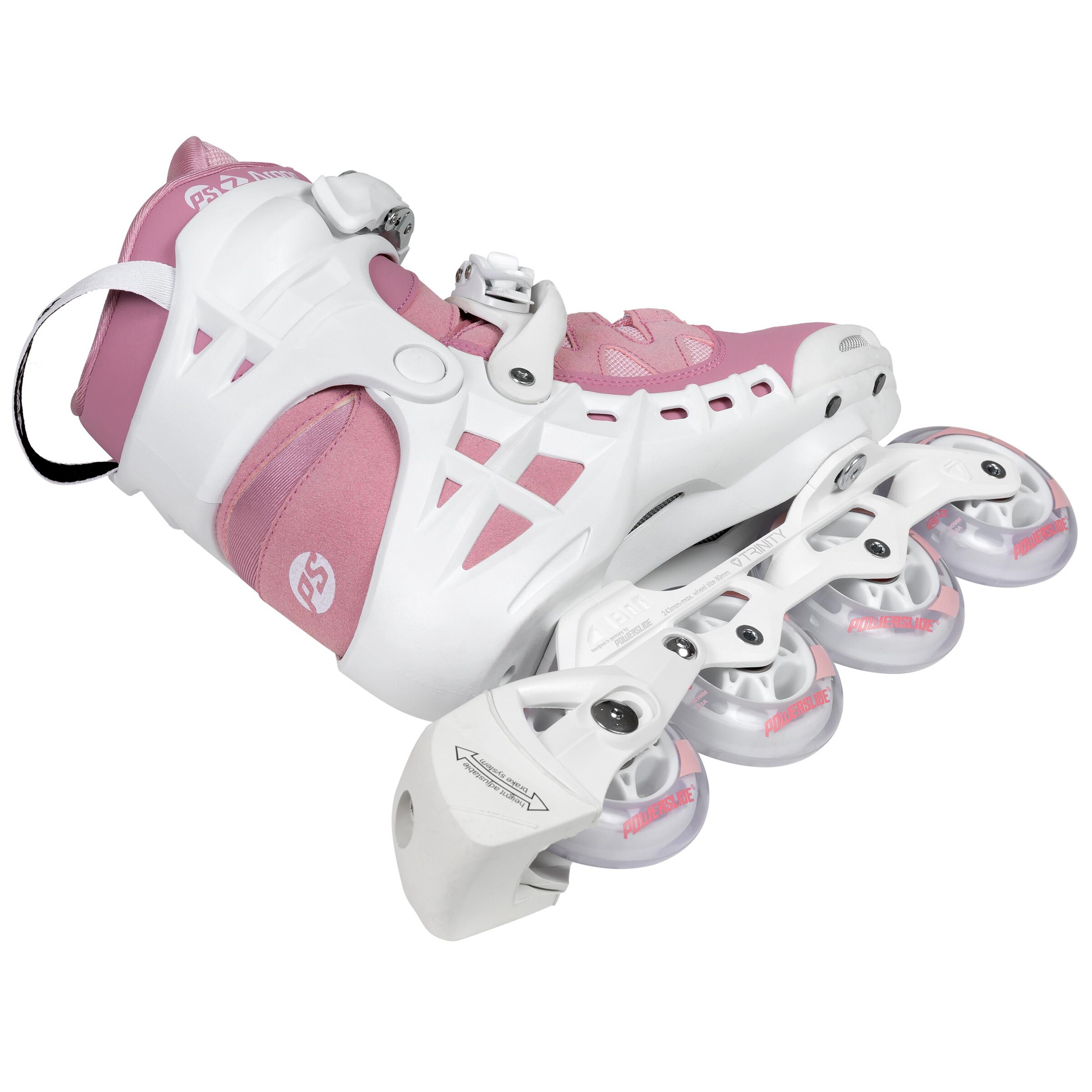 POWERSLIDE Inline-Skates 'Argon Rose 80' in Pink