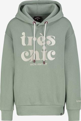 Eight2Nine Sweatshirt in Groen: voorkant