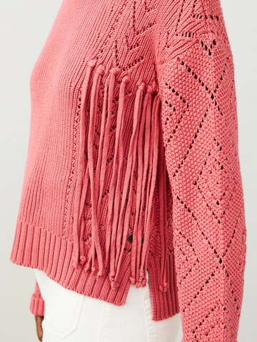Odd Molly Sweater 'Aurora' in Pink