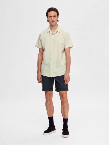 SELECTED HOMME Regular Fit Hemd in Grün
