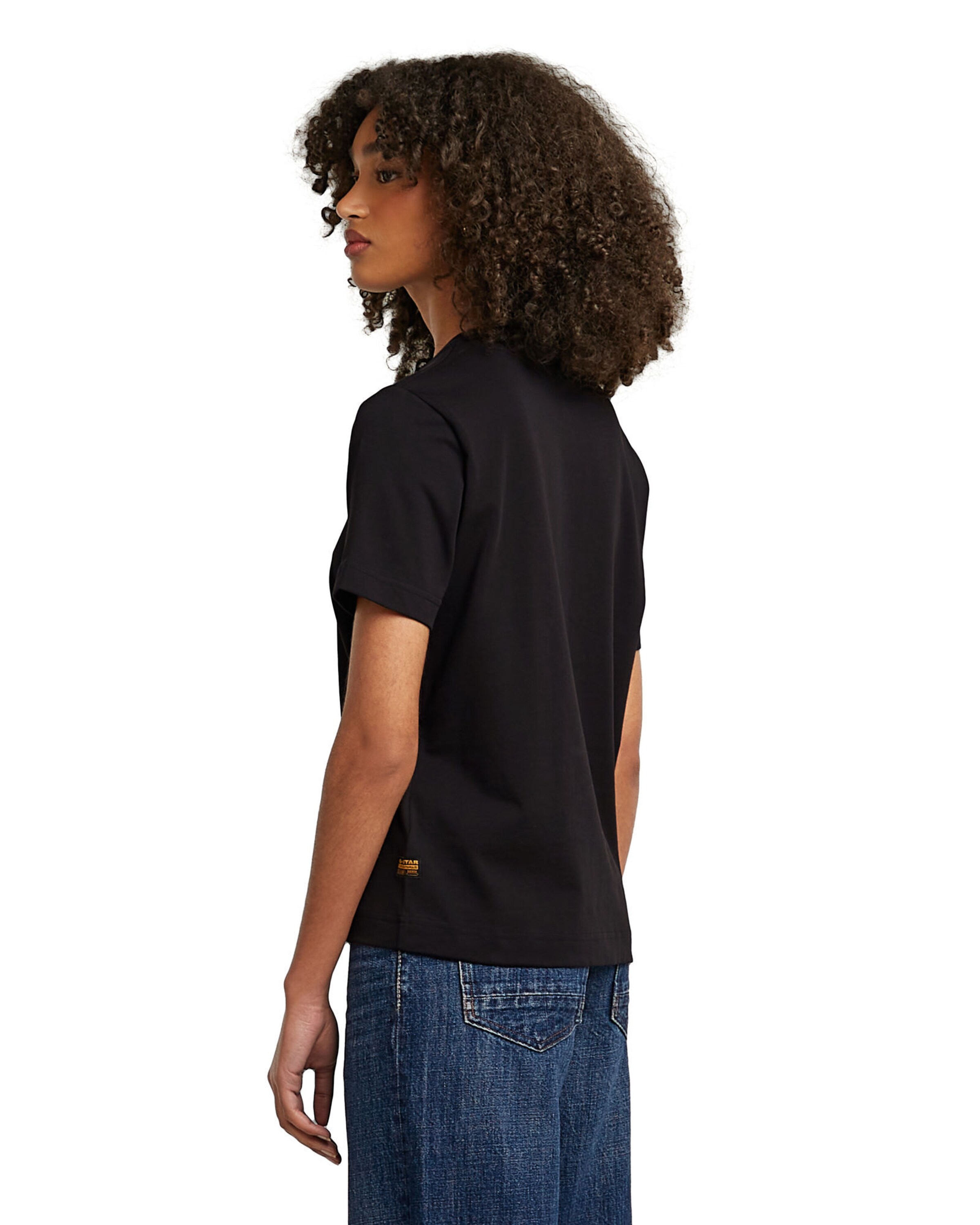 G-STAR Shirt 'Heavy Weight' in Zwart