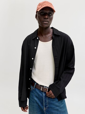 JACK & JONES Comfort Fit Skjorte i sort