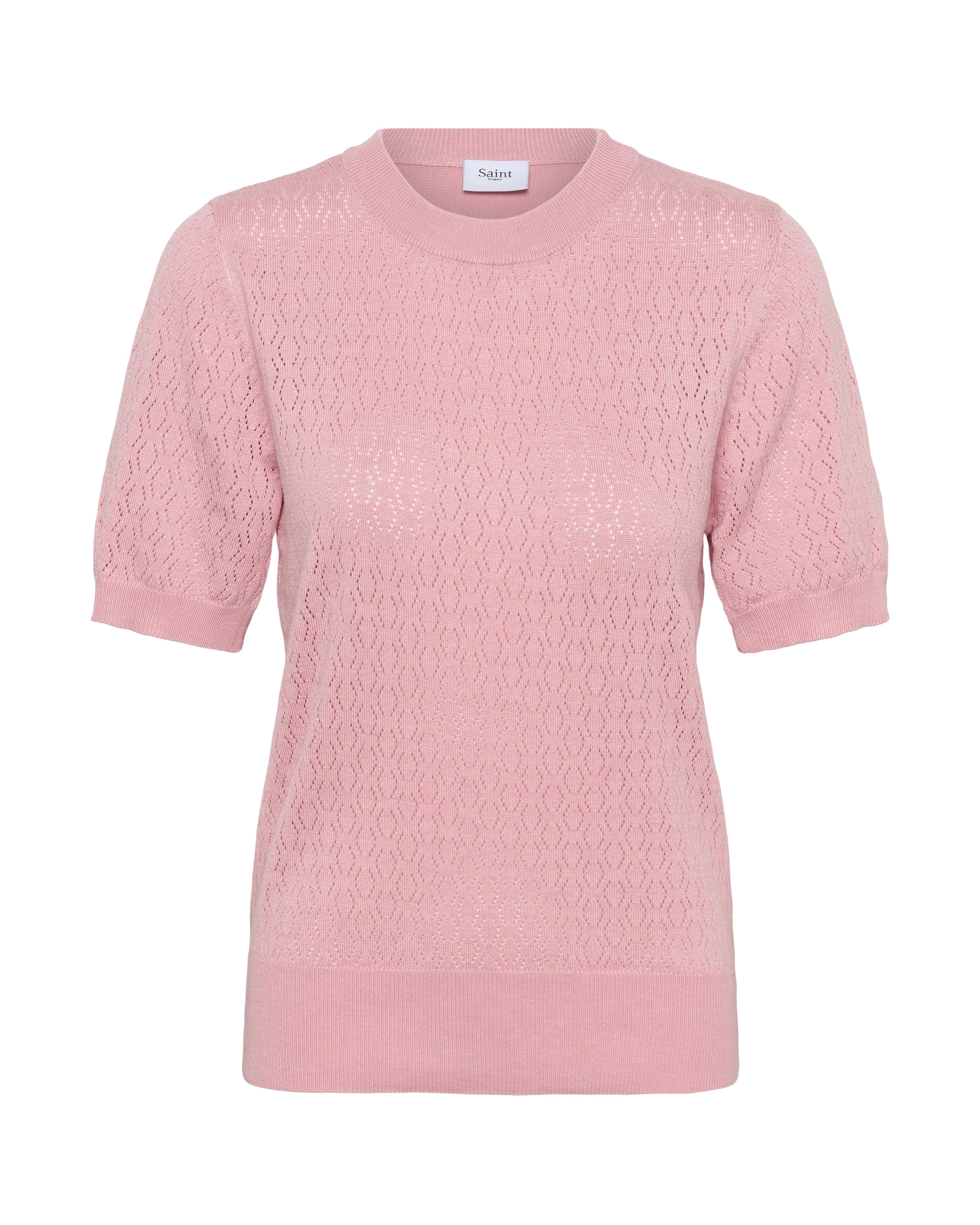 SAINT TROPEZ Pullover in Pink: Vorderseite