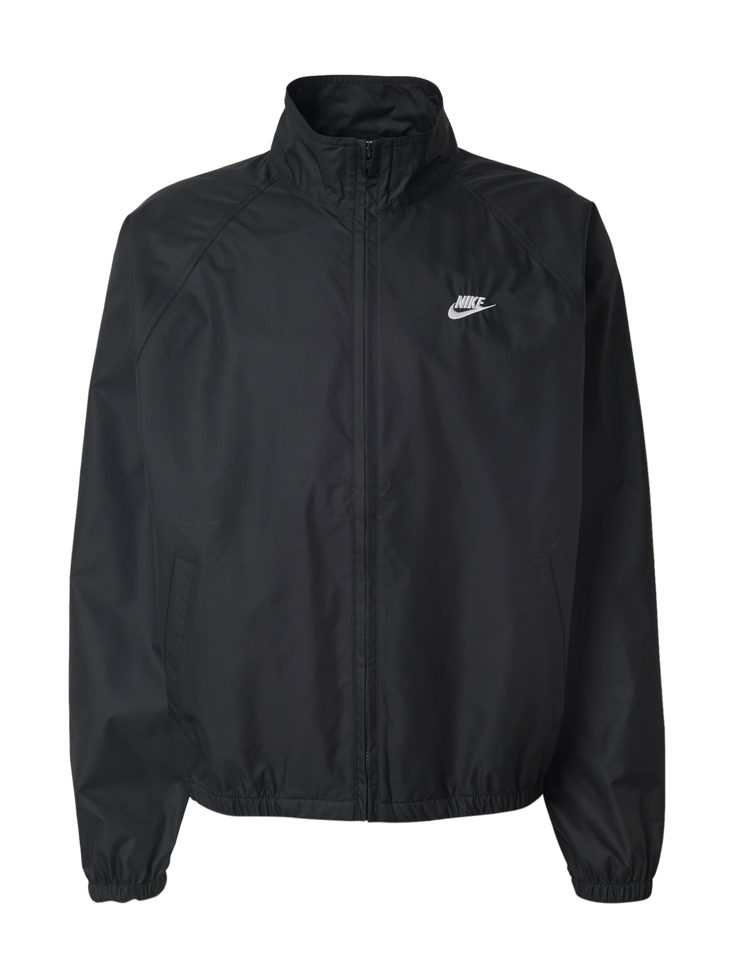 Nike Sportswear Демисезонная куртка 'CLUB' в Черный: спереди