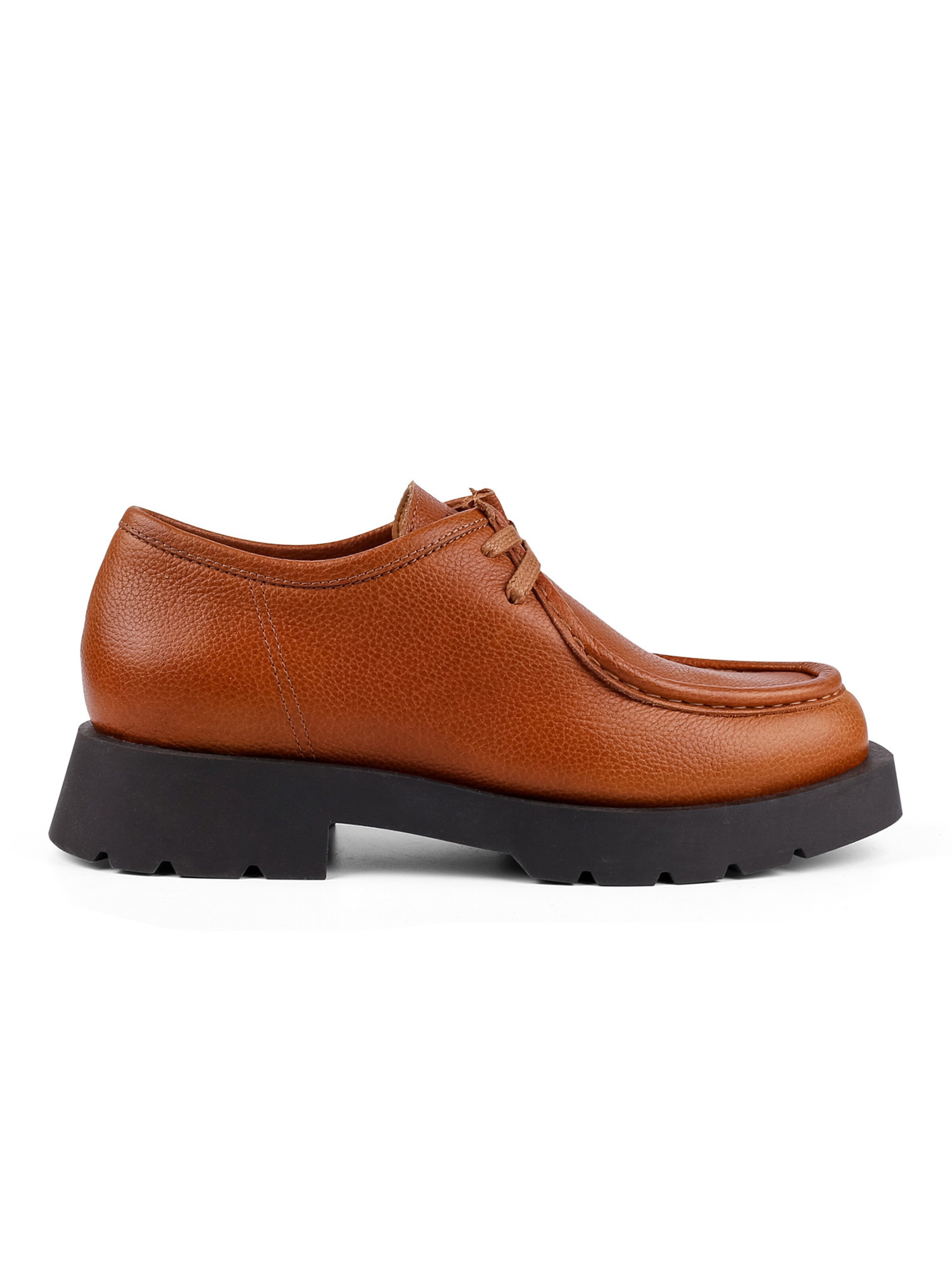 KAVAT Lace-Up Shoes 'Lindby' in Brown: front