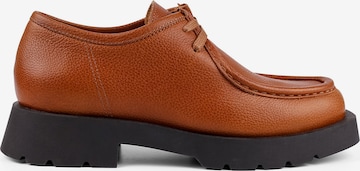 KAVAT Schnürschuh 'Lindby' in Braun: Vorderseite