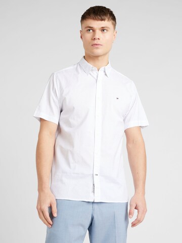 TOMMY HILFIGER Regular fit Button Up Shirt in White: front