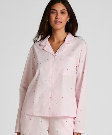 Hunkemöller Pajama shirt in White: front