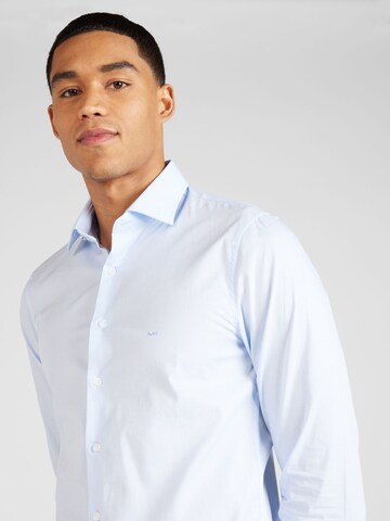 Michael Kors - Ajuste estrecho Camisa en azul