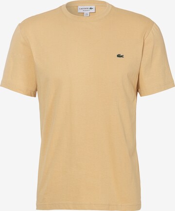 Coupe regular T-Shirt LACOSTE en orange : devant