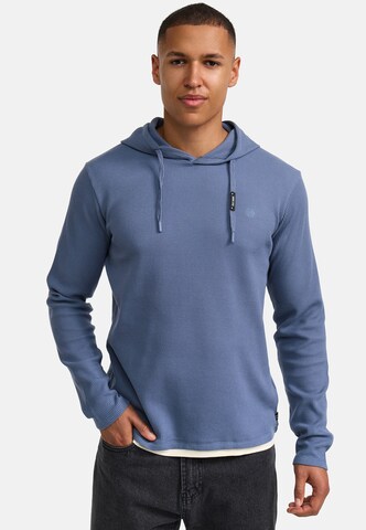 Sweat-shirt 'INMarto' INDICODE JEANS en bleu : devant