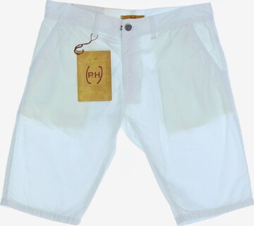P.H Shorts in 31 in White: front