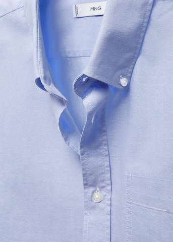 MANGO MAN Pohodlné nošení Košile – modrá