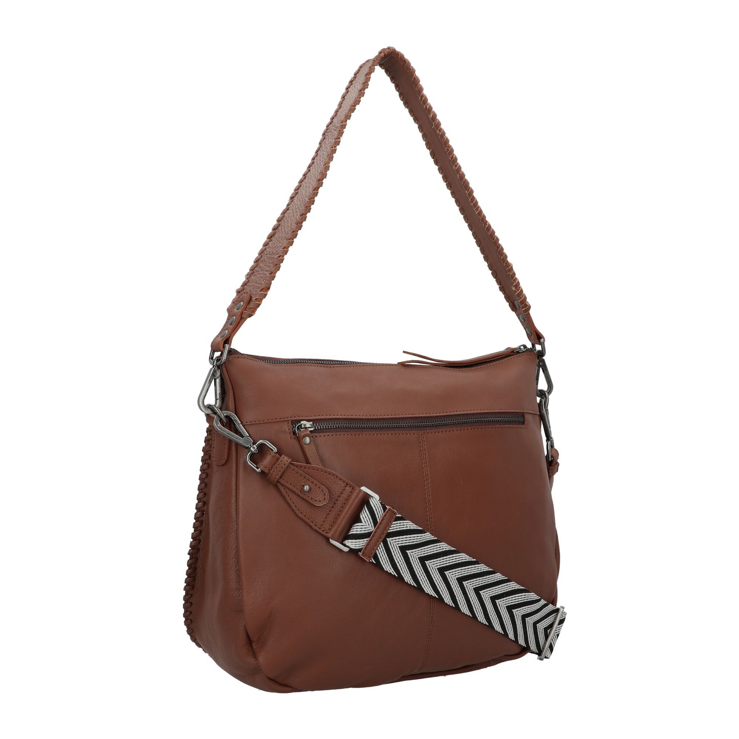 Harbour 2nd Schultertasche 'Just Pure Sarina' in Braun