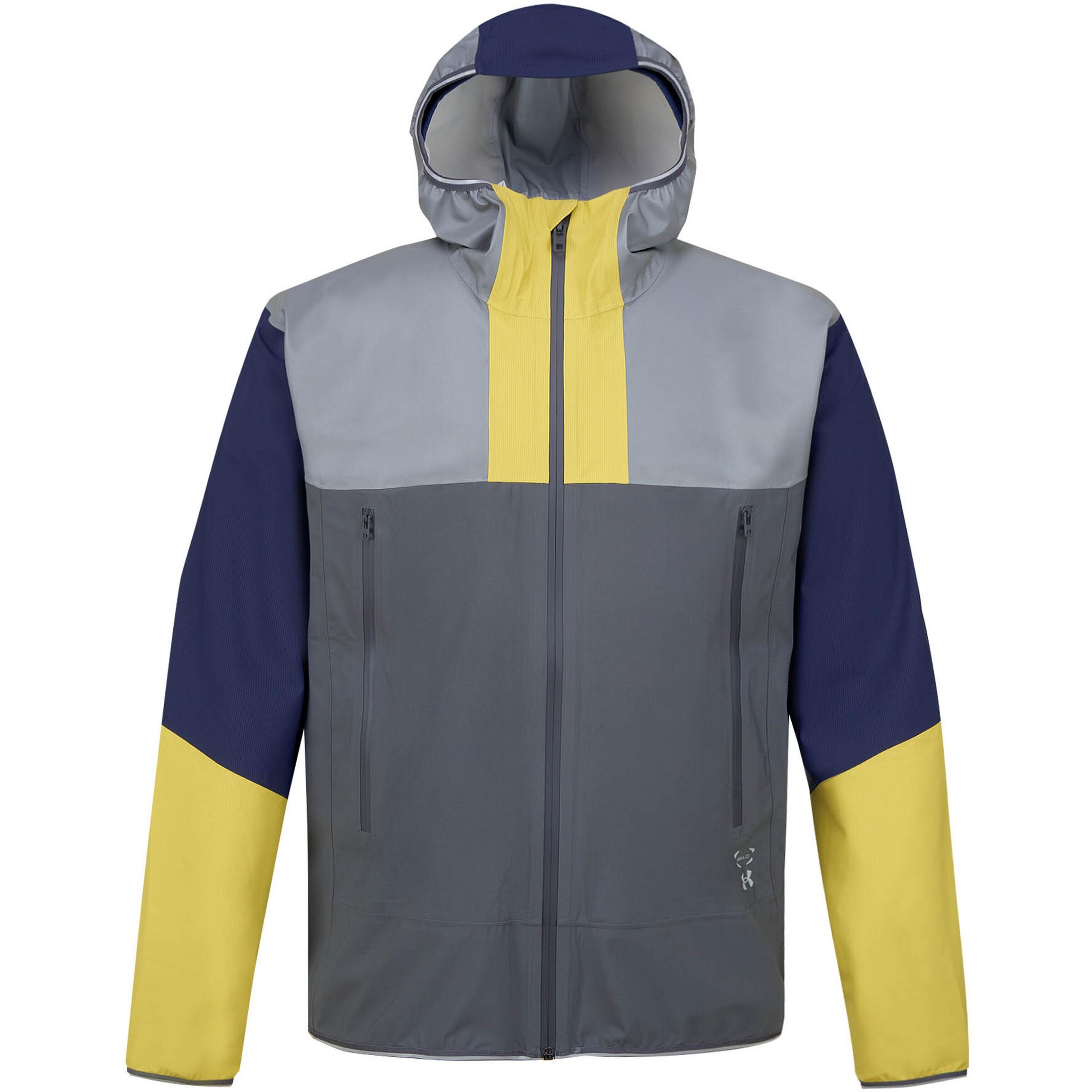 UNDER ARMOUR Athletic Jacket 'Halo' in Grey: front