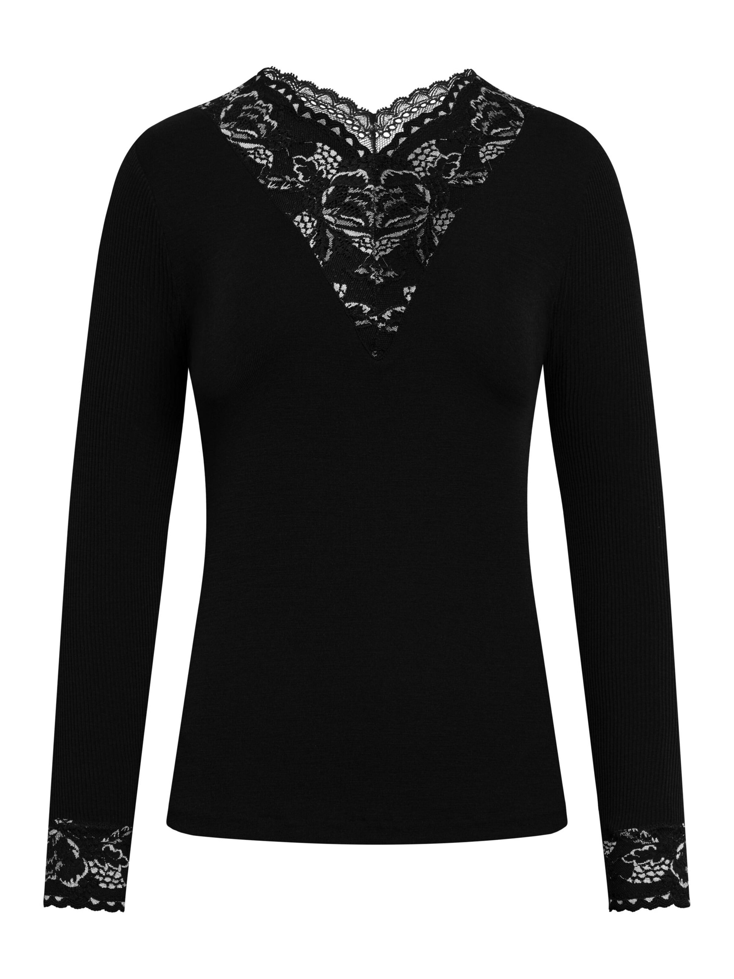 TOOche Shirt 'Noir Enchant' in Black: front