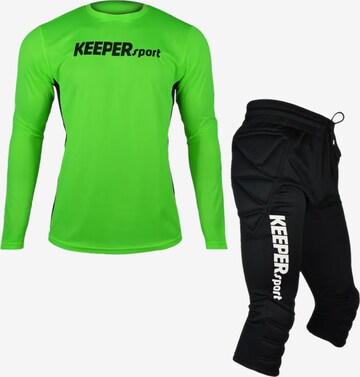 KEEPERsport Tracksuit in Green: front