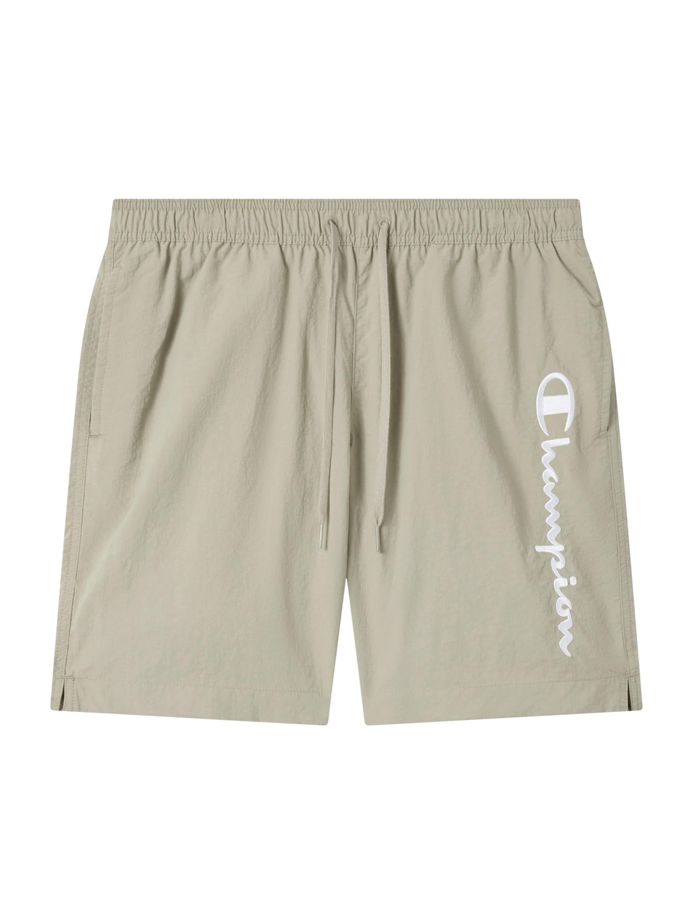 Champion Authentic Athletic Apparel Badshorts i grå: framsida