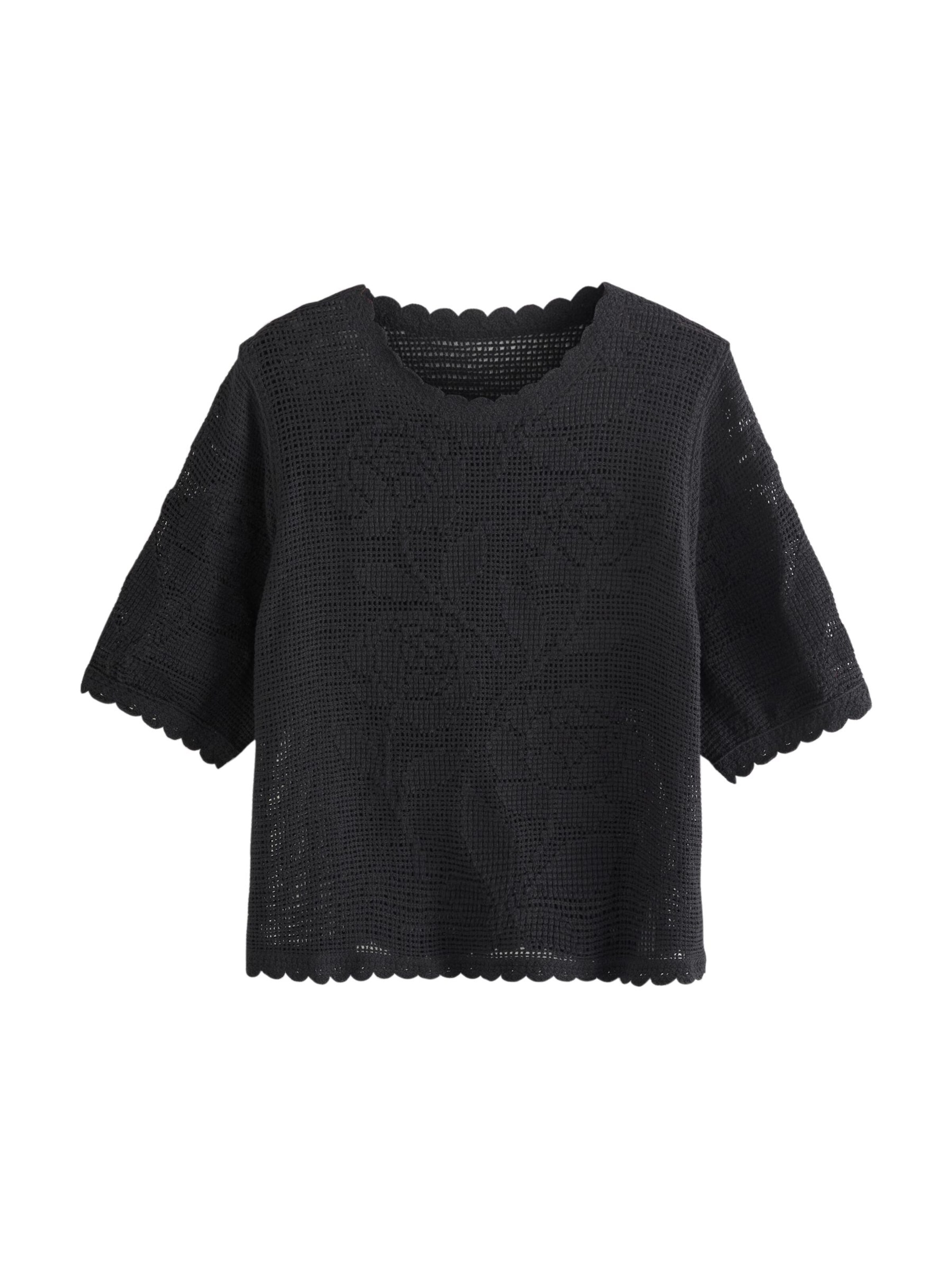 Next Trui in Zwart: voorkant