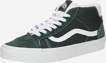 Baskets hautes 'Skool 37' VANS en vert : devant
