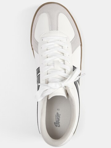 Pull&Bear Sneakers laag in Wit