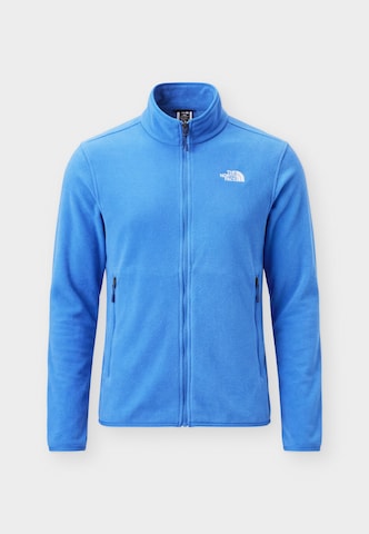 THE NORTH FACE Athletic Fleece Jacket 'GLACIER' in Blue: front