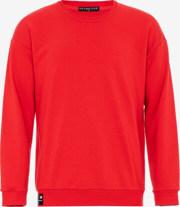 Redbridge Sweatshirt 'Richmond' in Rot: predná strana