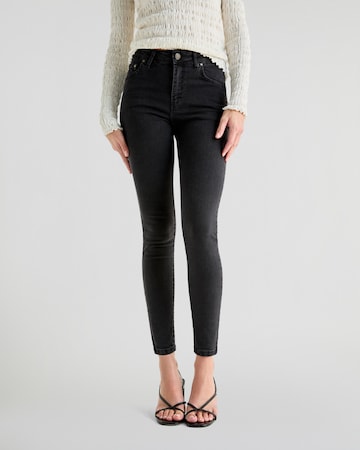 Coupe slim Jean ' CIGARETTE JEANS STUDS ' Scalpers en bleu