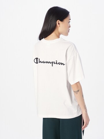 T-shirt Champion Authentic Athletic Apparel en blanc