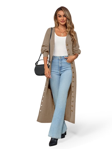 Manteau en tricot Imily Bela en vert