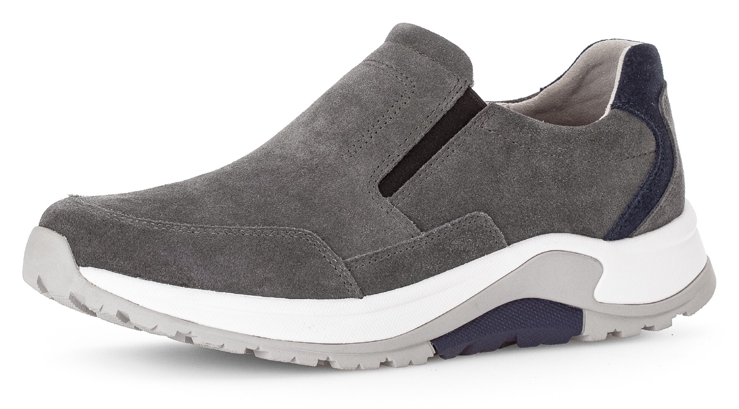 Pius Gabor Slipper in Grau: Vorderseite