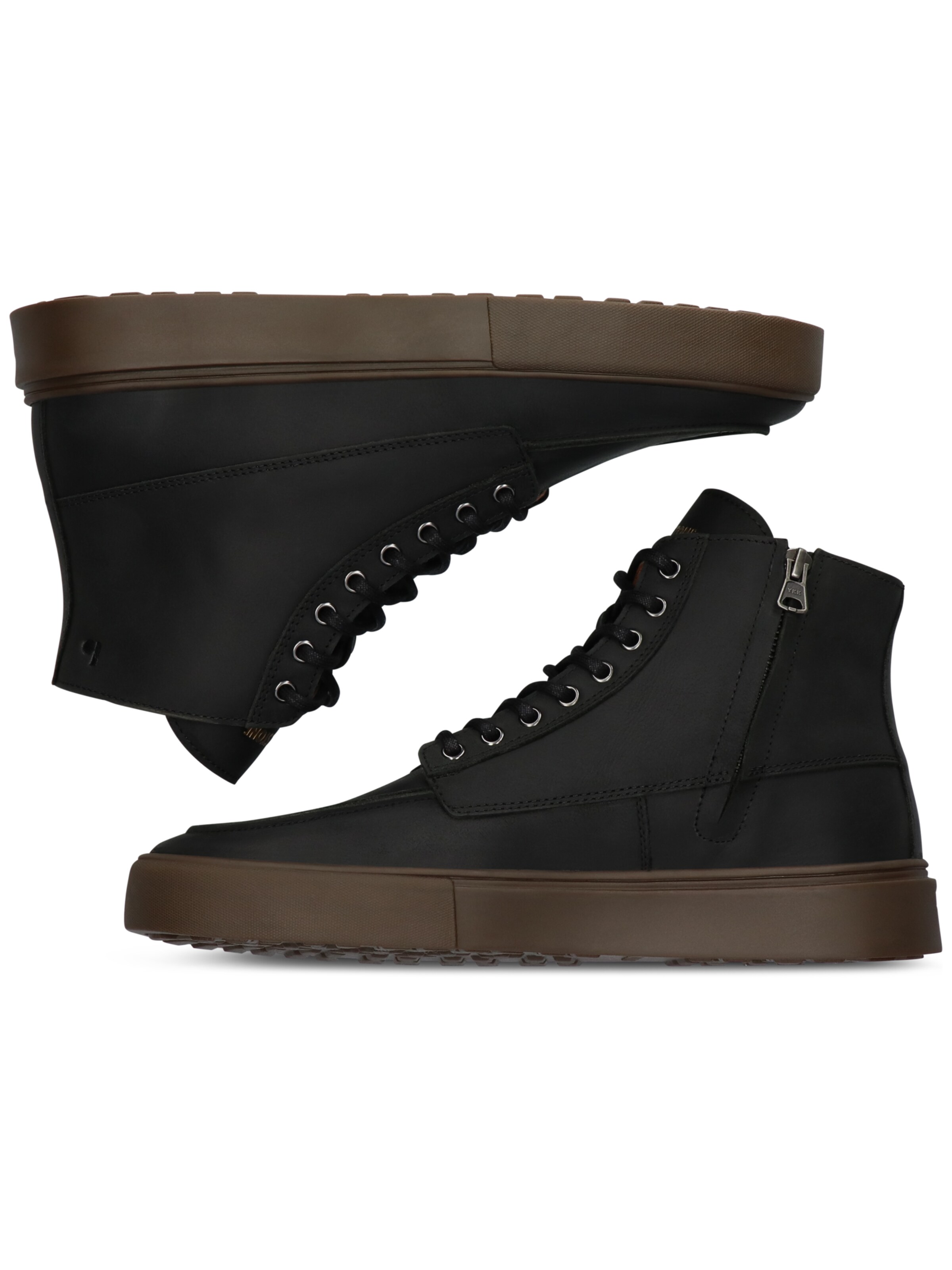 BLACKSTONE - Sapatilhas altas 'Ruby Eero' em preto