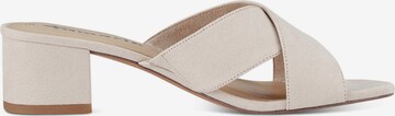 TAMARIS Pantoletter i beige