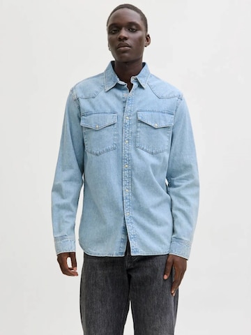 Coupe regular Chemise Jacks & Jones en bleu