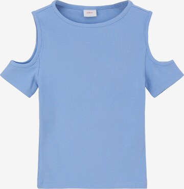 s.Oliver Shirt in Blue: front