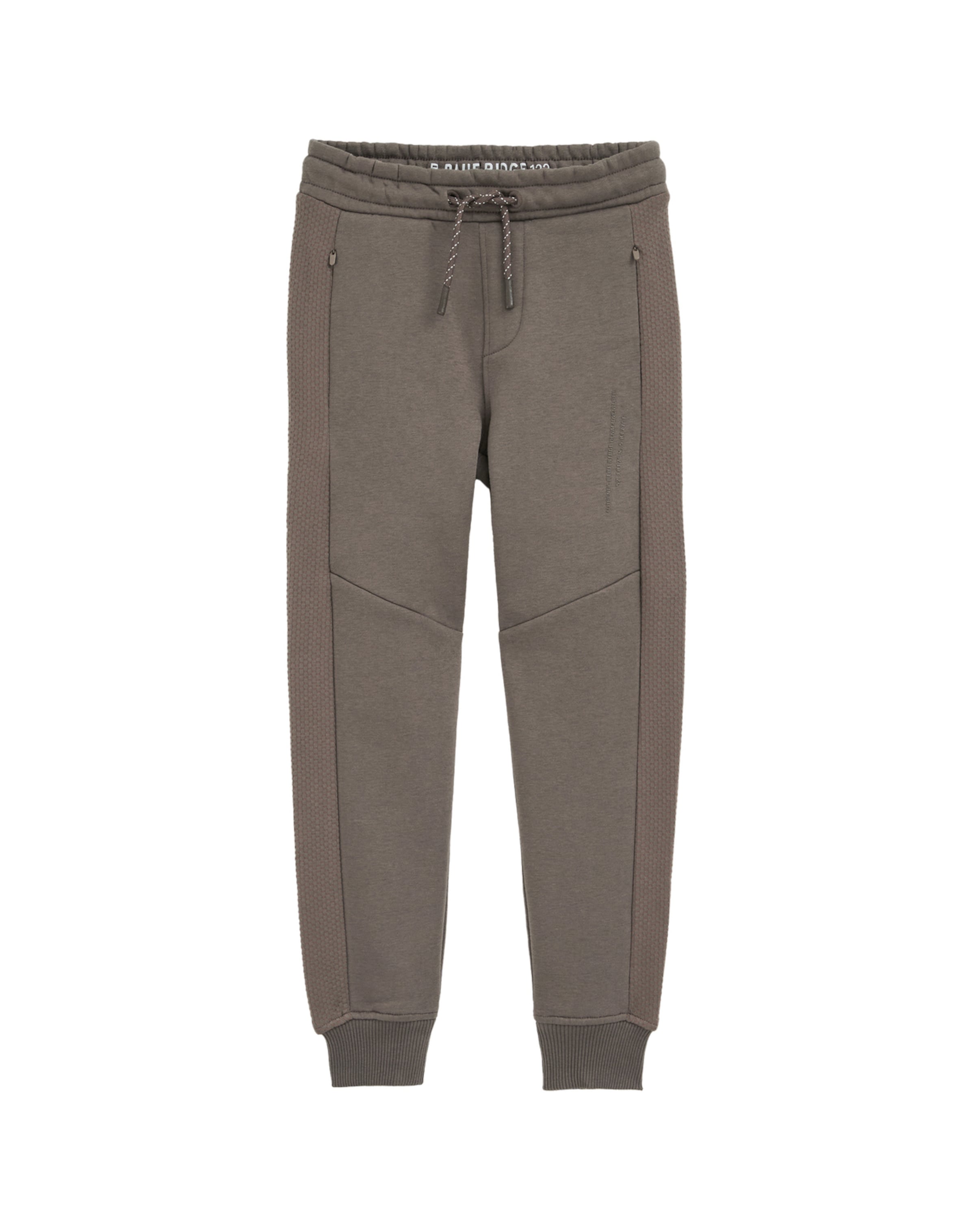 WE Fashion - Tapered Pantalón en marrón: frente