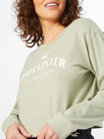 HOLLISTER Majica | zelena barva