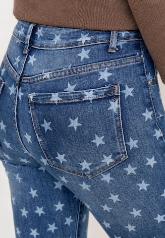 Wide Leg Jean Elara en bleu