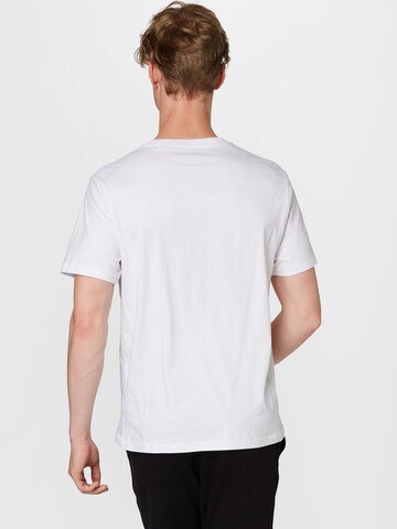 GUESS T-Shirt 'Gad' in Weiß