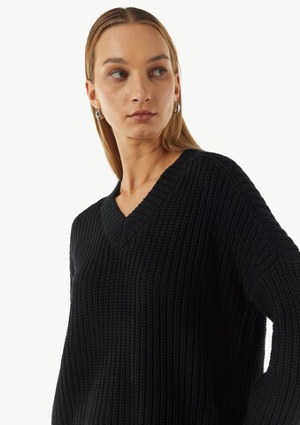 Pull-over comma casual identity en noir